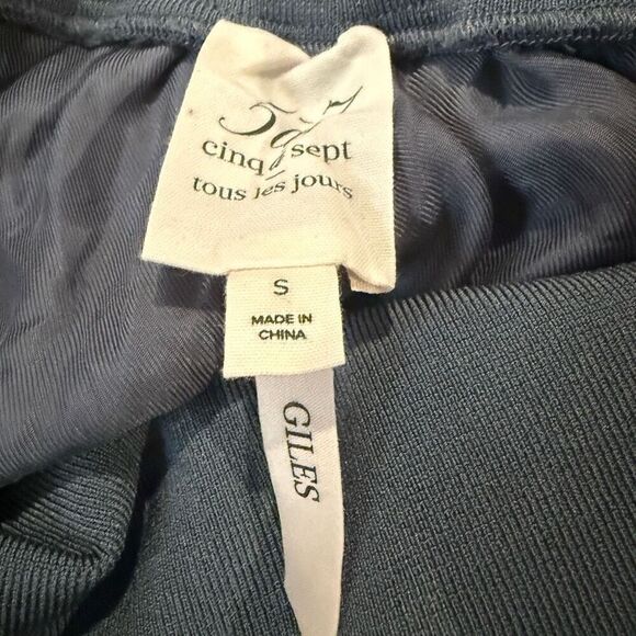 Cinq a Sept Giles Cupro Cargo Jogger Pants Size S - Picture 4 of 6